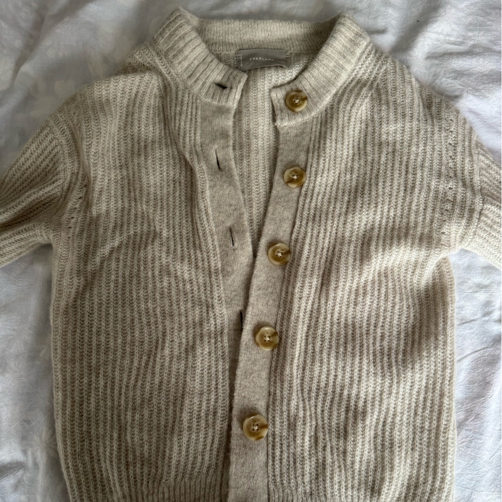 everlane cardigan